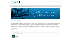 Desktop Screenshot of airbit.ch